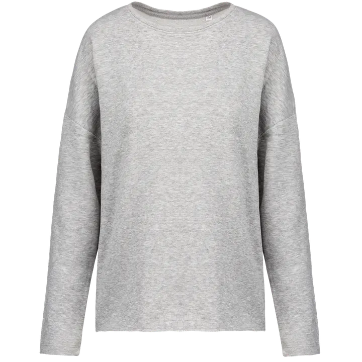 Damen-Sweatshirt "Loose fit" Light grey heather