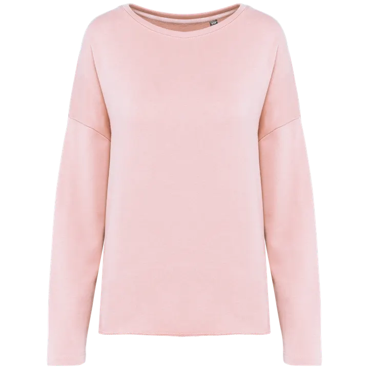 Damen-Sweatshirt "Loose fit" Pale Pink
