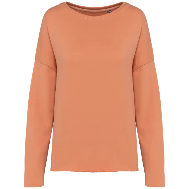 Damen-Sweatshirt "Loose fit" Peach