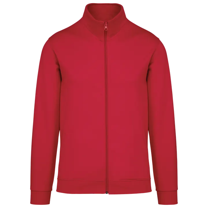 Sweatjacke mit Reißverschluss Red