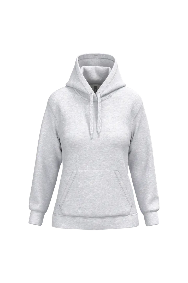 Sweat-shirt capuche femme Ash Heather