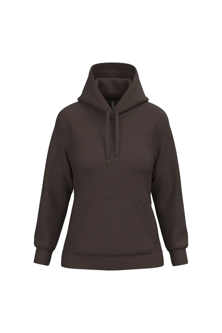 Sweat-shirt capuche femme Chocolate