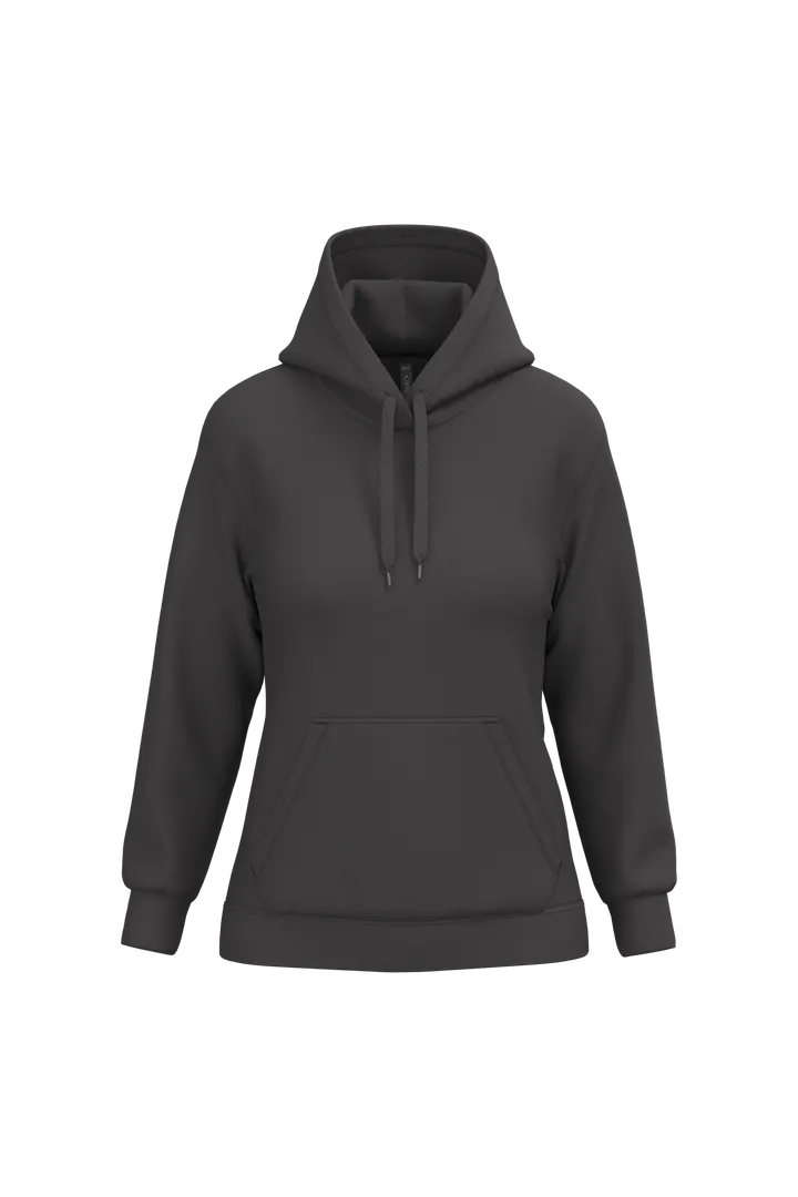 Sweat-shirt capuche femme Dark Grey