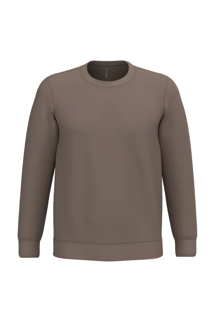 Unisex Sweatshirt Moka Brown