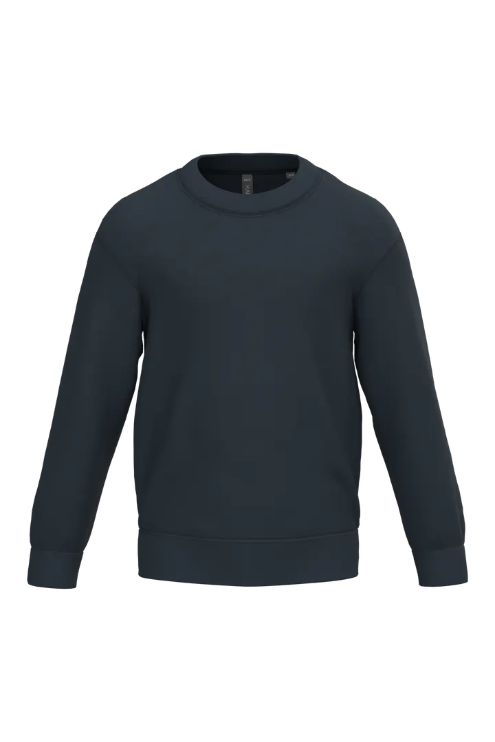 Sweat-shirt col rond enfant Navy