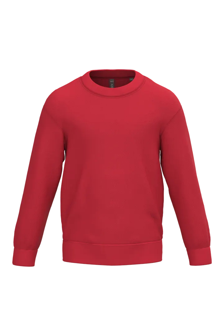Sweat-shirt col rond enfant Red