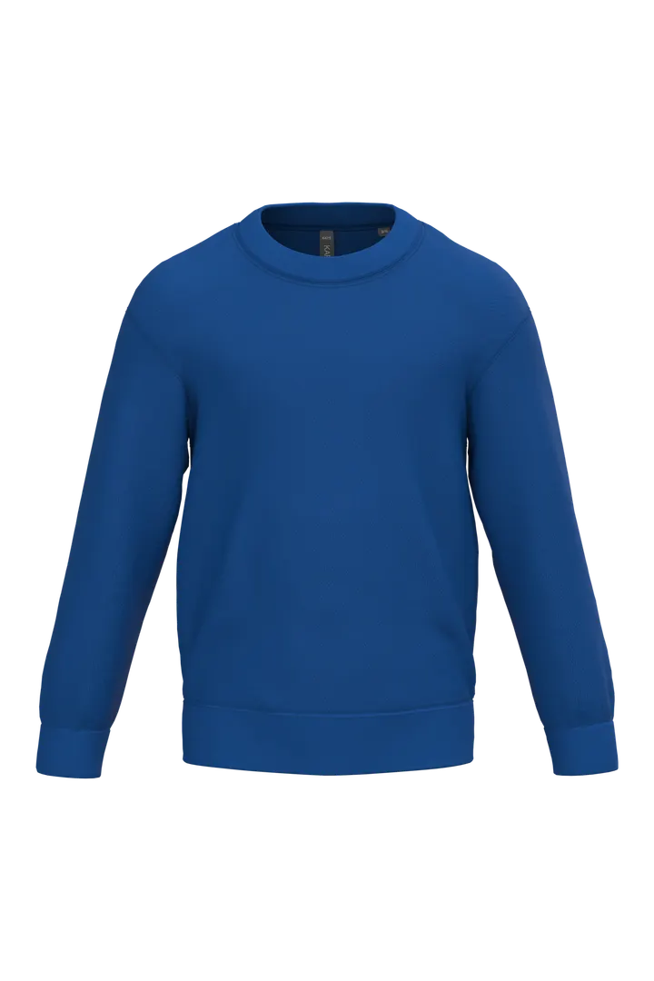 Sweat-shirt col rond enfant Royal Blue