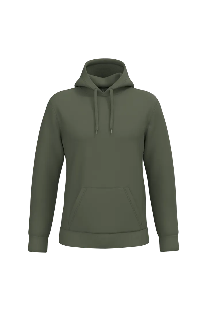 Herren Kapuzensweatshirt Caper Green