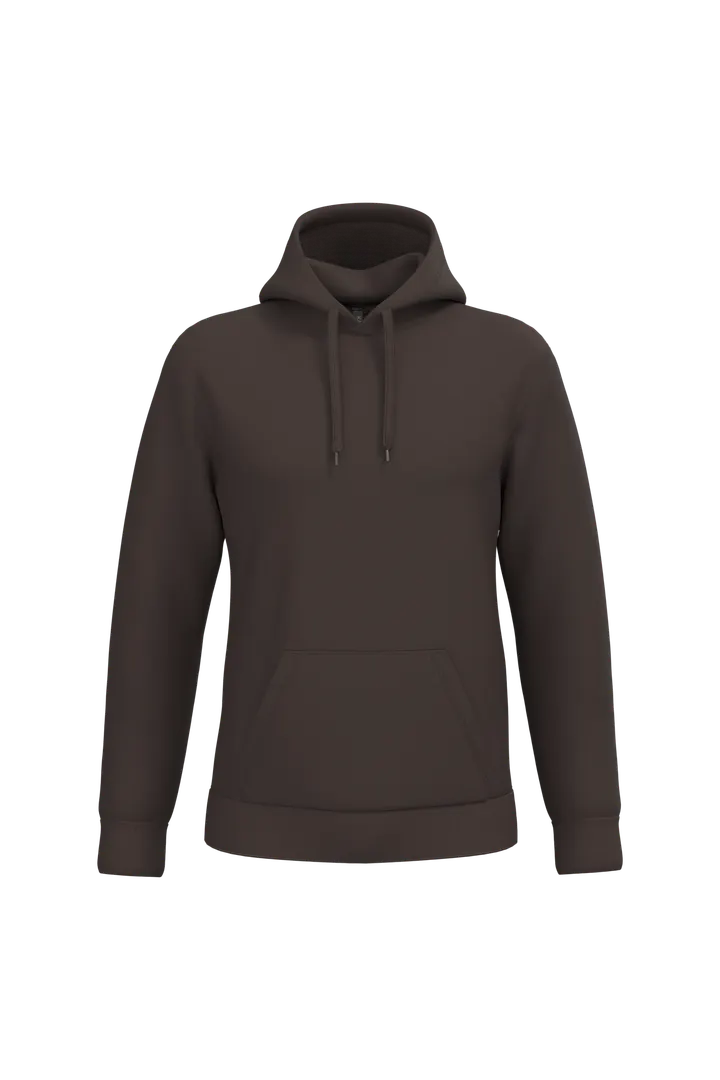 Herren Kapuzensweatshirt Chocolate