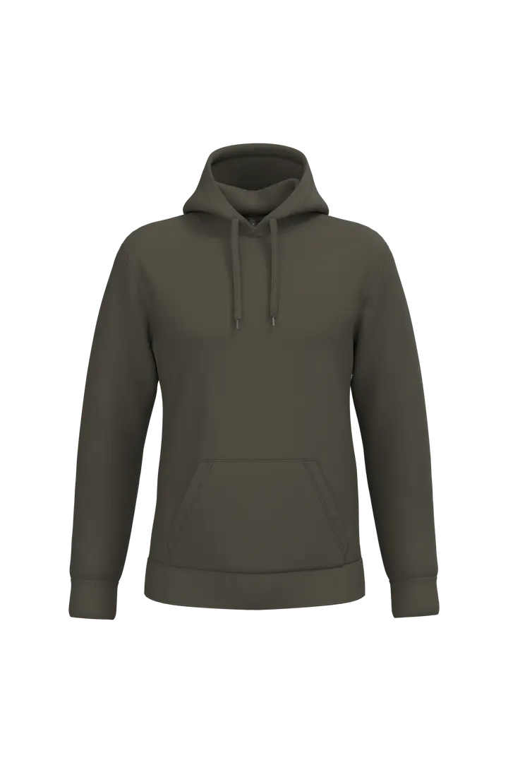 Herren Kapuzensweatshirt Dark Khaki