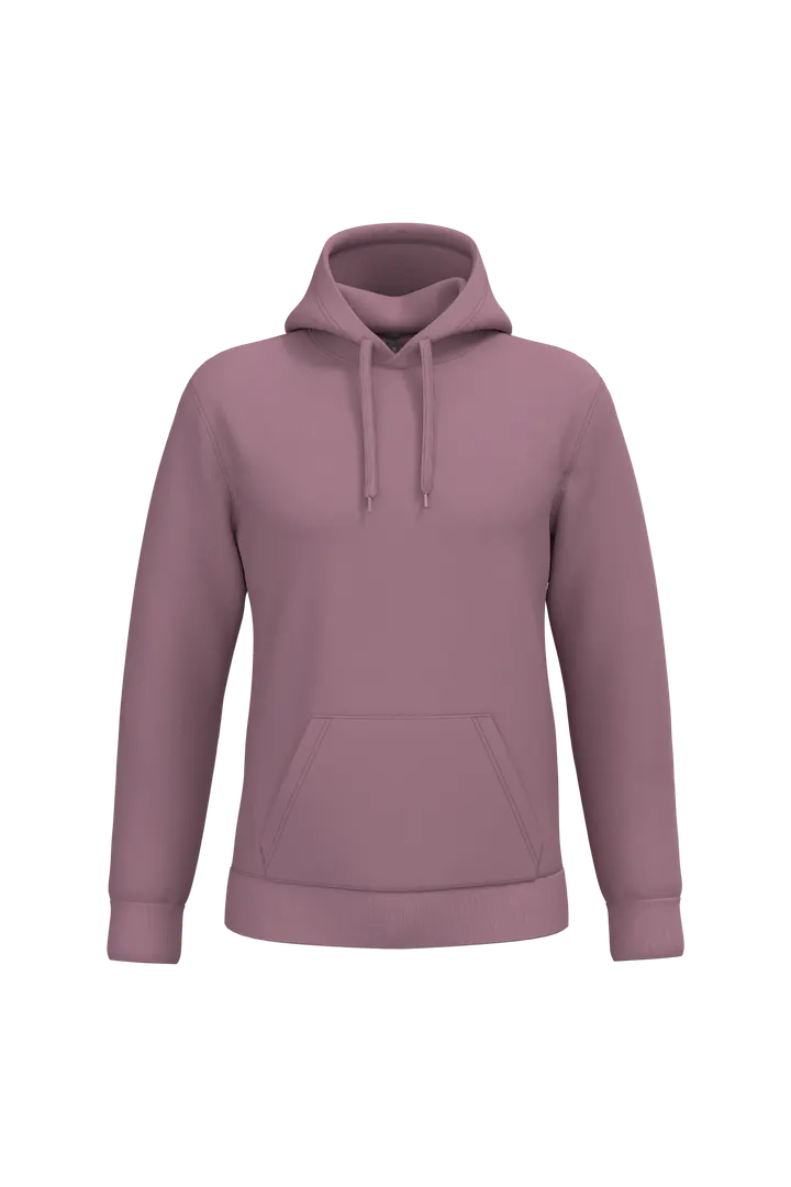 Herren Kapuzensweatshirt Dusty Purple