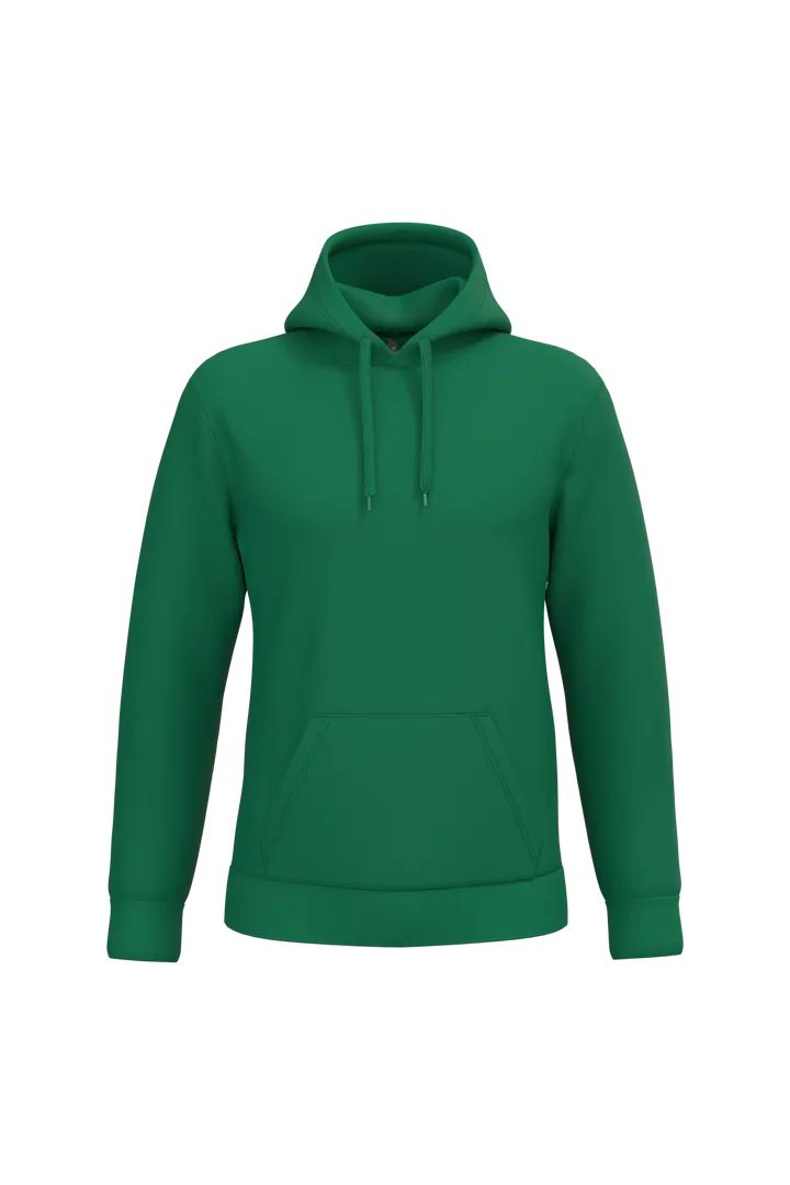 Herren Kapuzensweatshirt Kelly Green