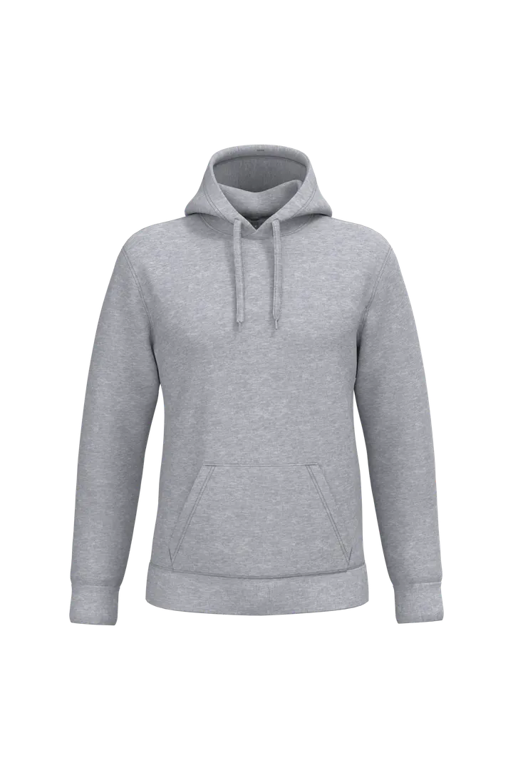 Herren Kapuzensweatshirt Oxford Grey