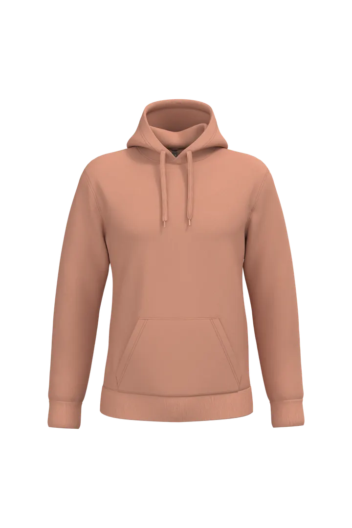 Herren Kapuzensweatshirt Peach