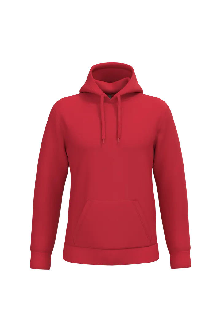 Herren Kapuzensweatshirt Red