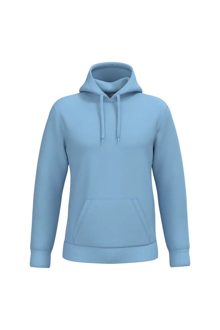 Herren Kapuzensweatshirt Sky Blue