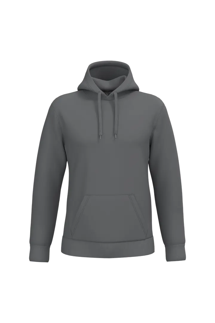 Herren Kapuzensweatshirt Storm Grey