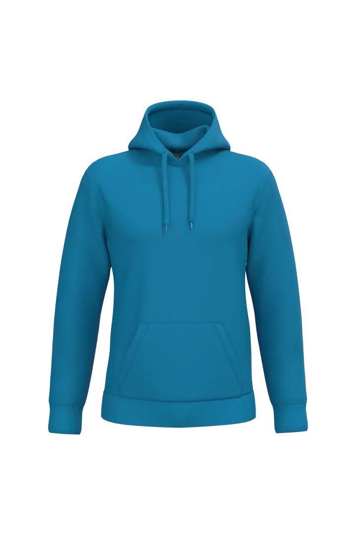 Herren Kapuzensweatshirt Tropical Blue