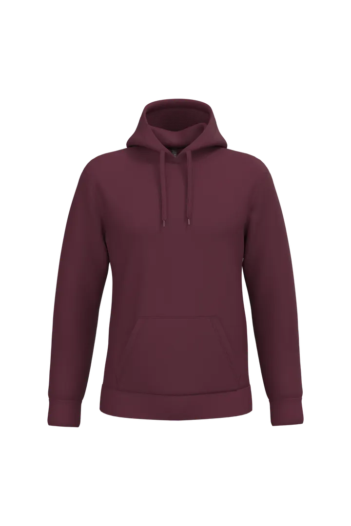 Herren Kapuzensweatshirt Wine