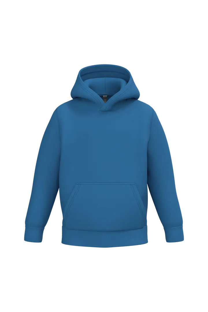 Sweat-shirt capuche enfant Light Royal Blue