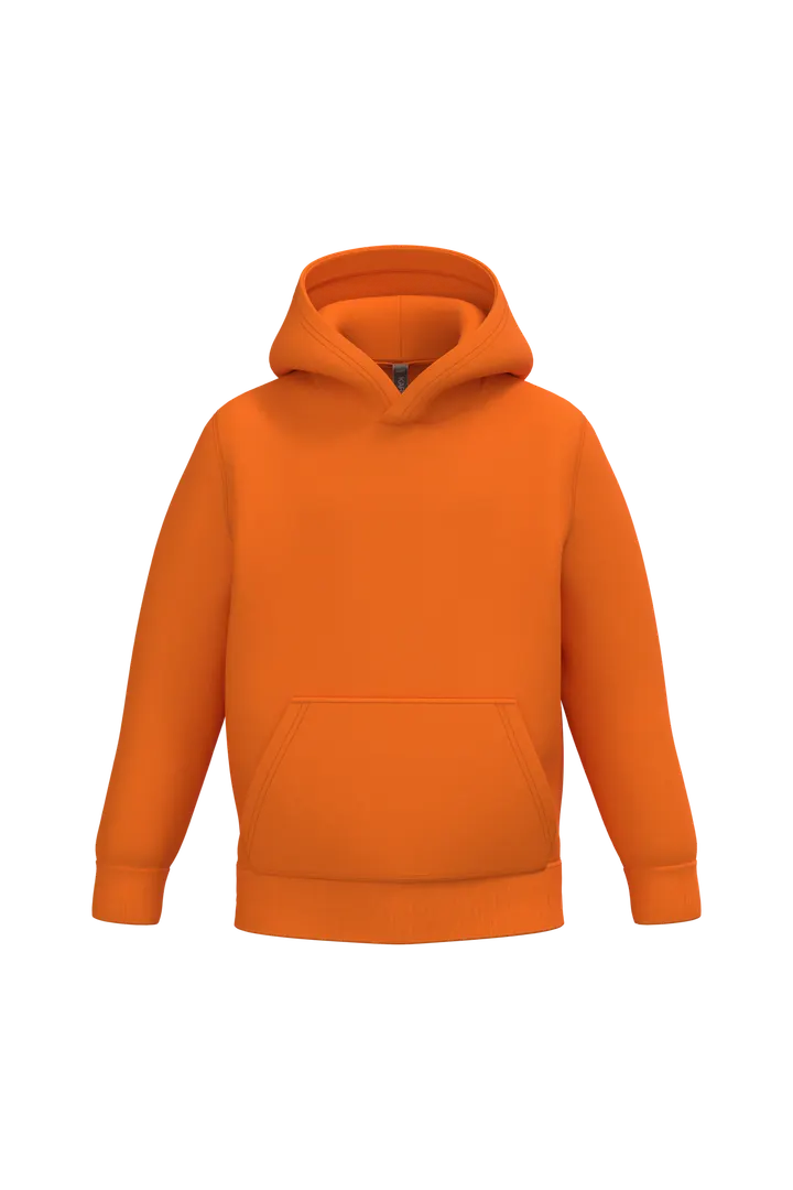 Sweat-shirt capuche enfant Orange