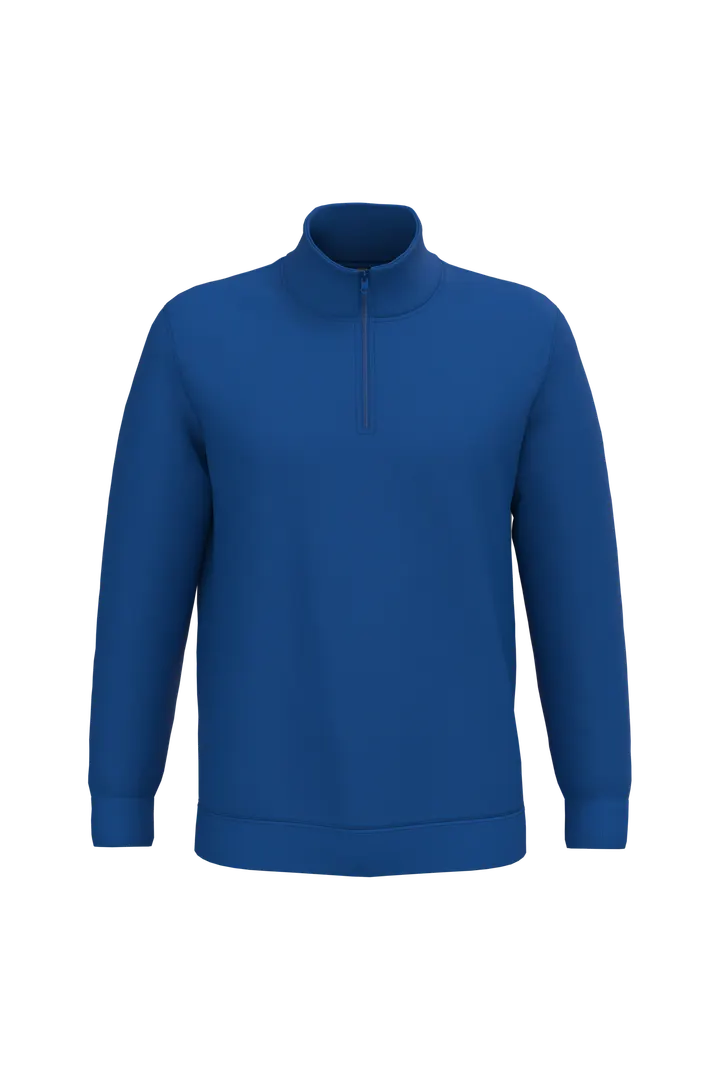 Sweatshirt 1/4-Reißverschluss Royal Blue