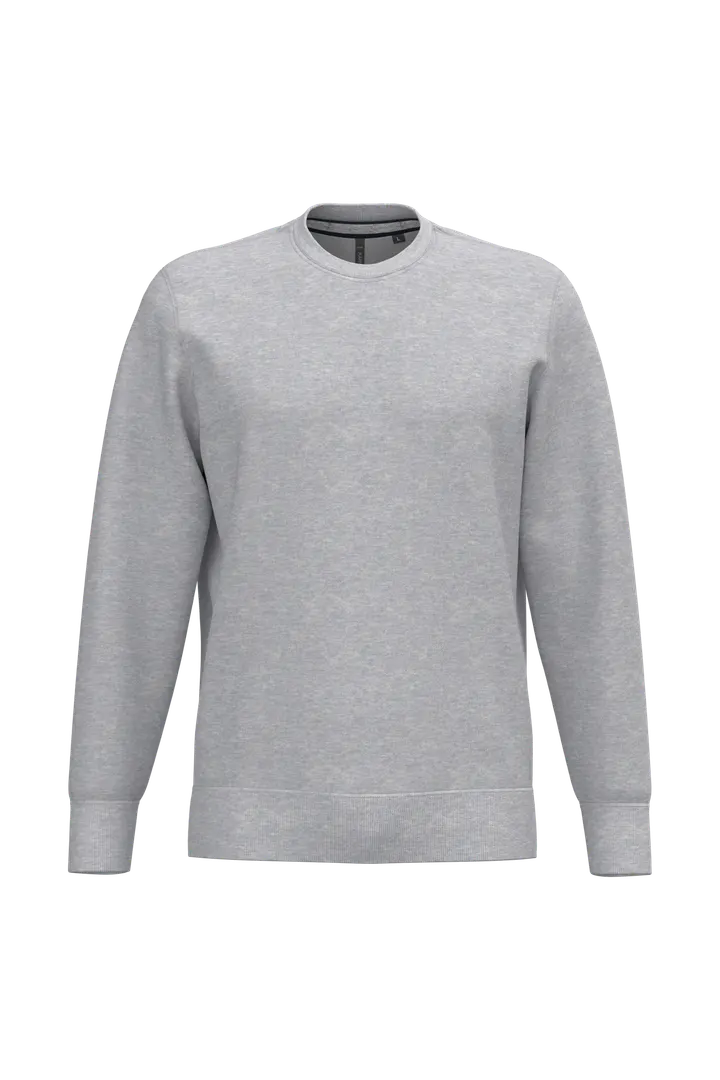 Sweatshirt mit Rundhalsausschnitt Ash Heather
