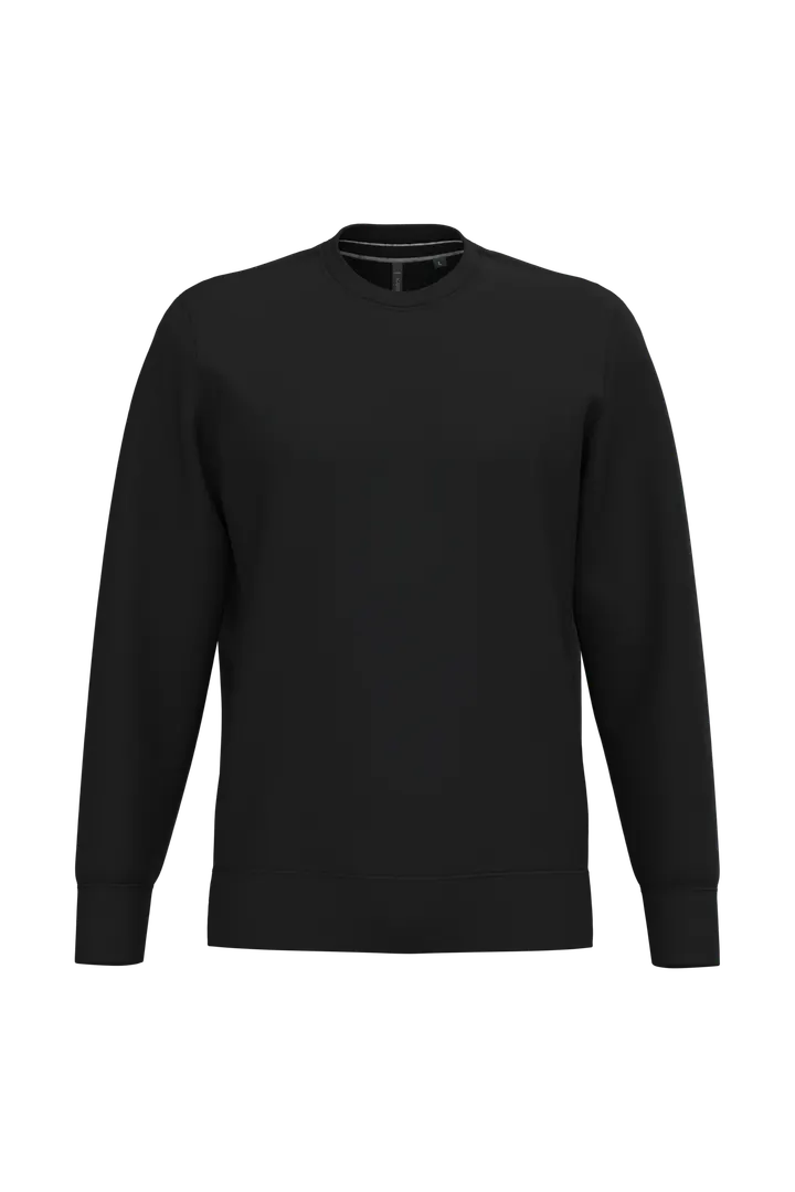 Sweatshirt mit Rundhalsausschnitt Black