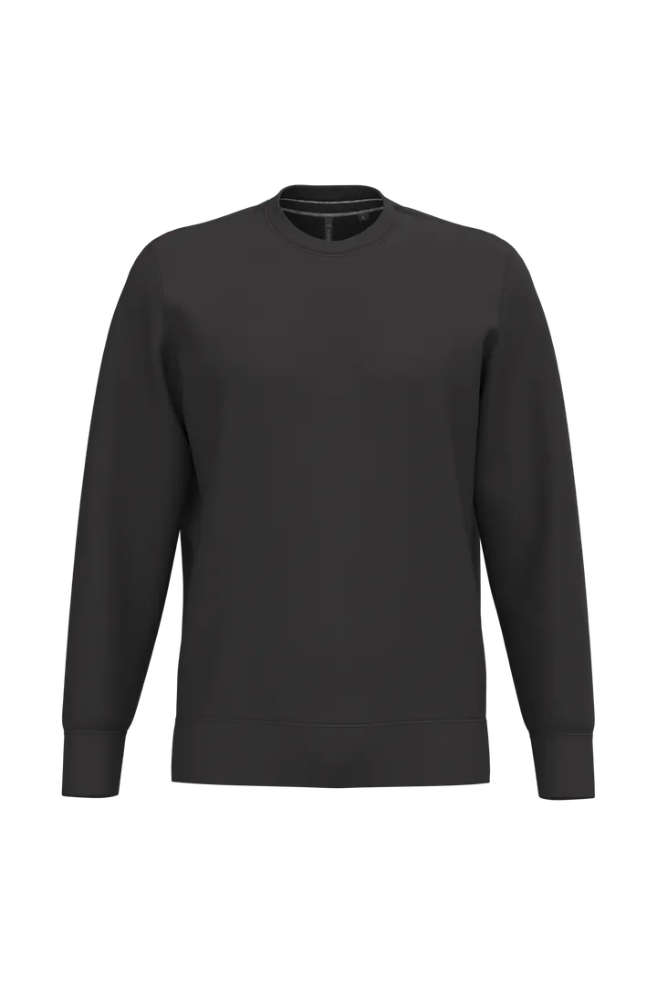Sweatshirt mit Rundhalsausschnitt Dark Grey