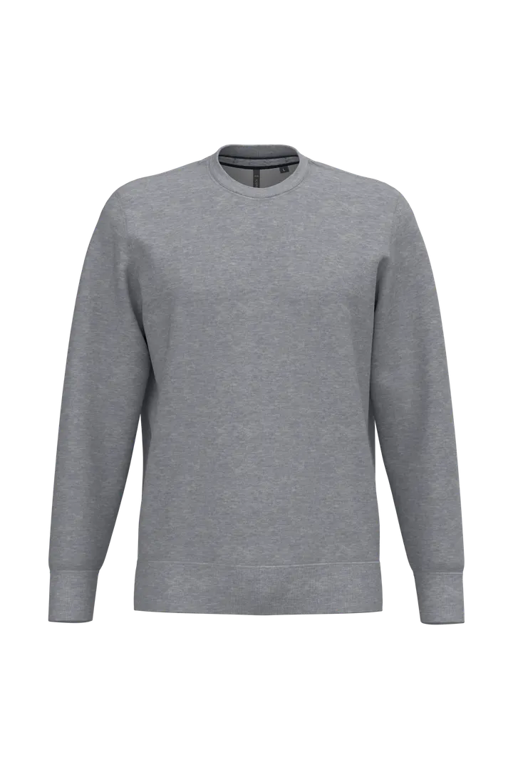 Sweatshirt mit Rundhalsausschnitt Oxford Grey