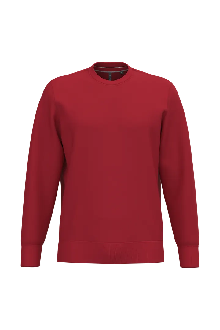 Sweatshirt mit Rundhalsausschnitt Red