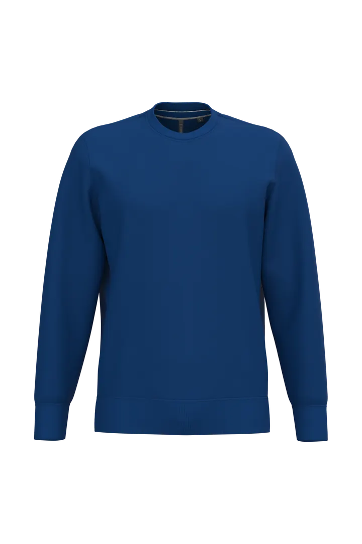 Sweatshirt mit Rundhalsausschnitt Royal Blue