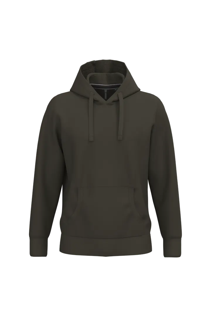 Herren Kapuzensweatshirt Dark Khaki