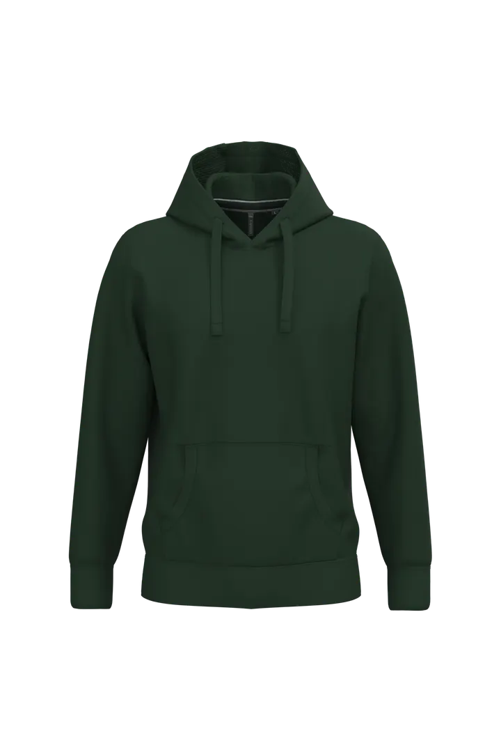 Herren Kapuzensweatshirt Forest Green