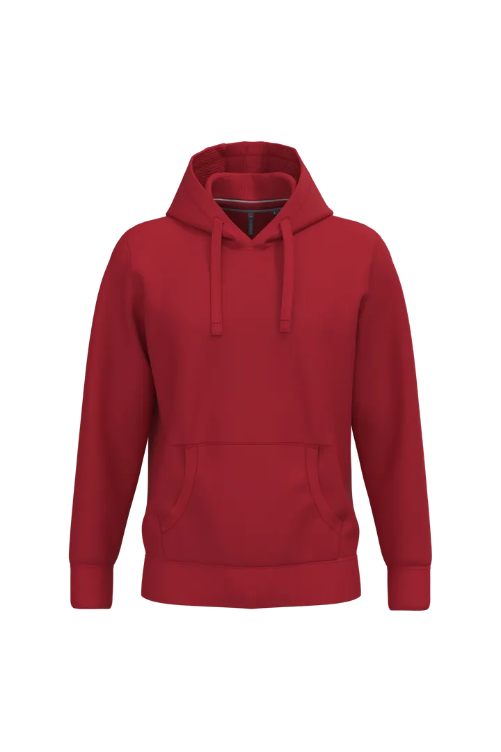 Herren Kapuzensweatshirt Red