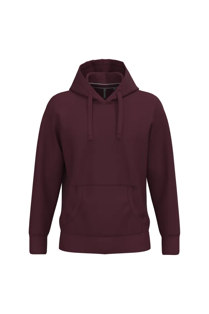 Herren Kapuzensweatshirt Wine