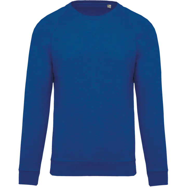 Bio-Sweatshirt für Kinder mit Raglanärmeln Ocean Blue Heather