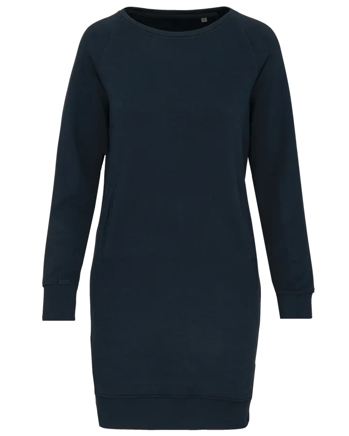 Robe Bio en molleton Navy