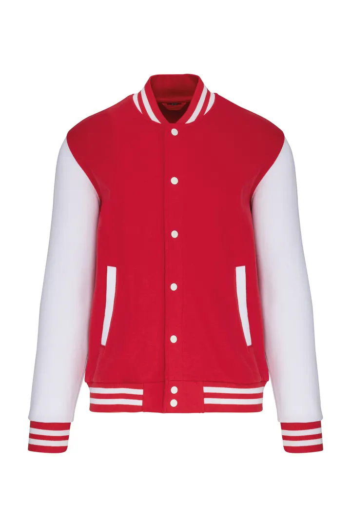 Blouson molleton teddy enfant Red / White