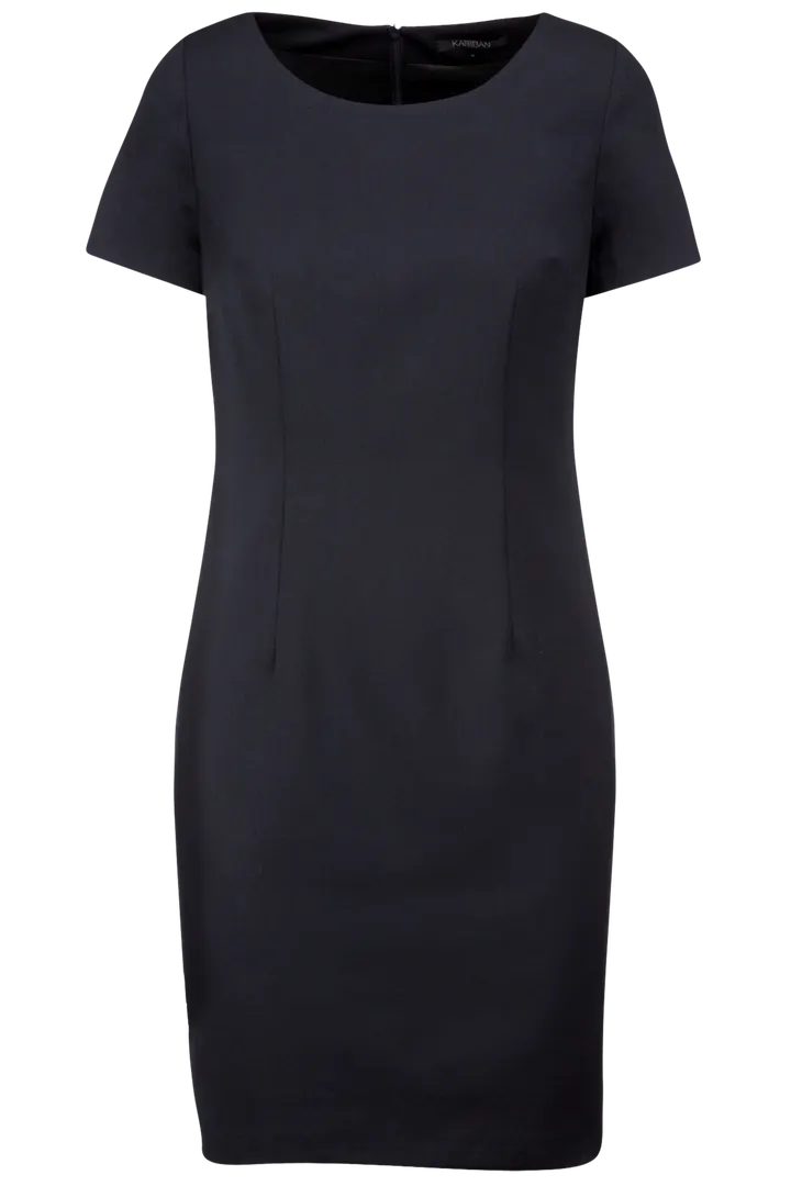 Kleid mit kurzen Ärmeln Navy