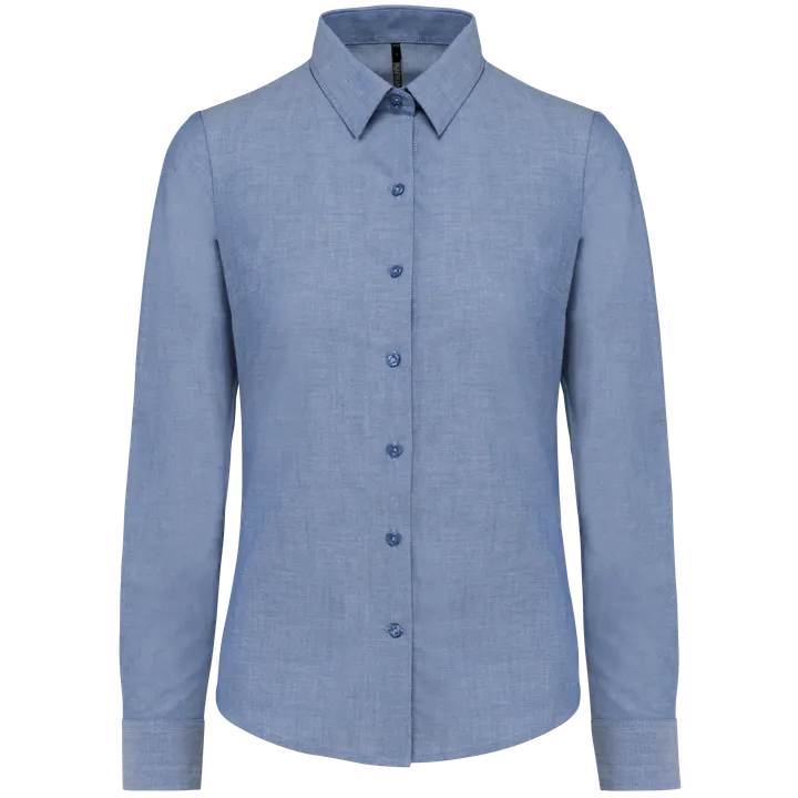 Chemise Oxford manches longues femme Oxford Cobalt Blue