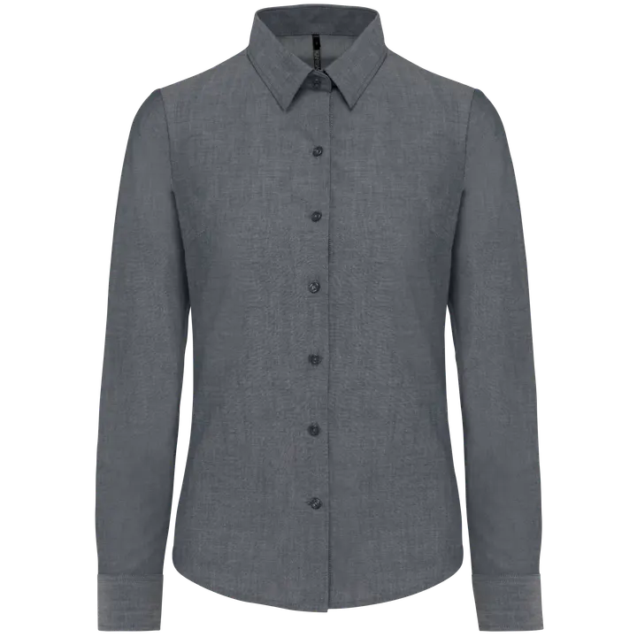 Chemise Oxford manches longues femme Oxford Shadow Navy