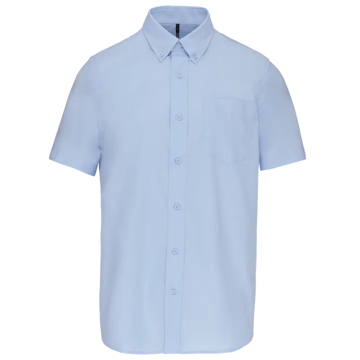 Chemise Oxford manches courtes Oxford Blue