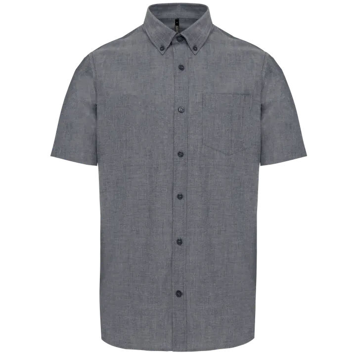 Chemise Oxford manches courtes Oxford Shadow Navy