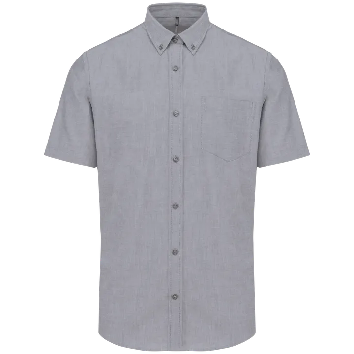 Chemise Oxford manches courtes Oxford Zinc
