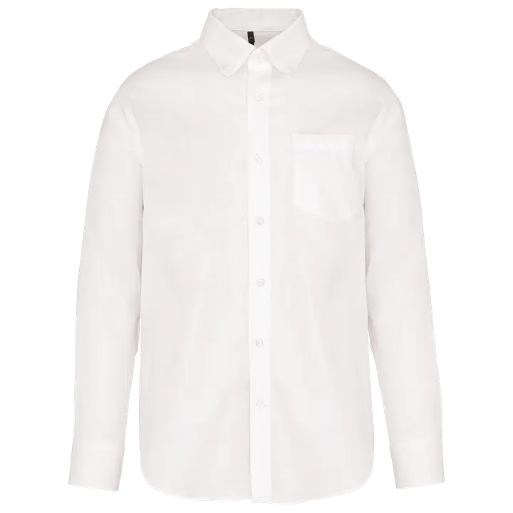 Chemise manches longues sans repassage White