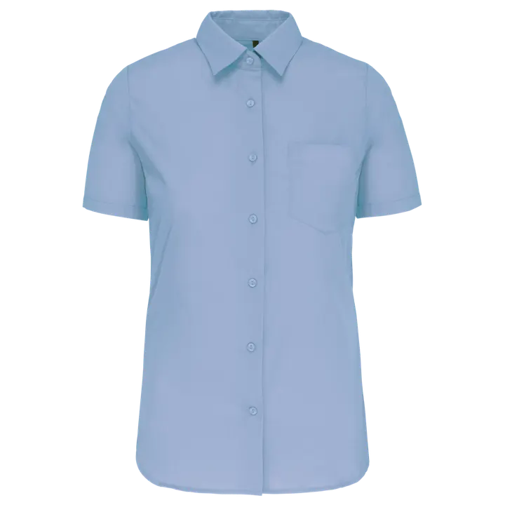 Chemise popeline manches courtes femme Bright Sky