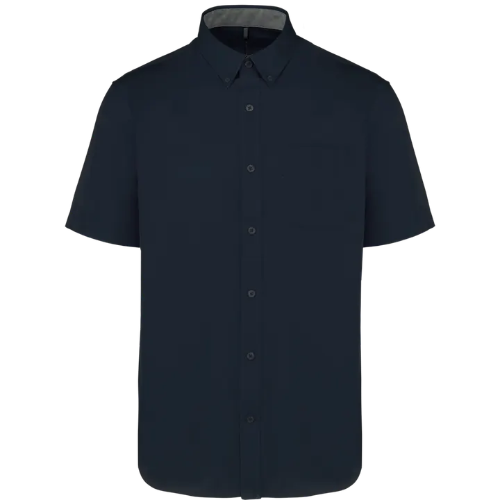 Chemise coton manches courtes Ariana III homme Navy