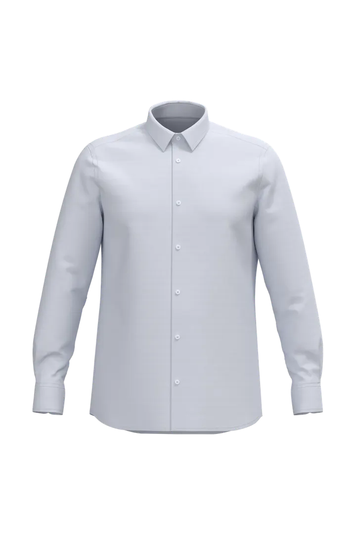 Herren Oxford-Hemd White