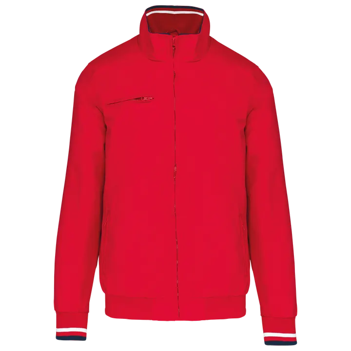 Blouson city Red / White / Navy